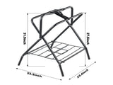 Folding Saddle Rack, 28 x 19 x 37.5 in, 2 Packs Freestanding Horse Saddle Stand, Portable Horse V952-MAJXXZDK2819ERWR1V0