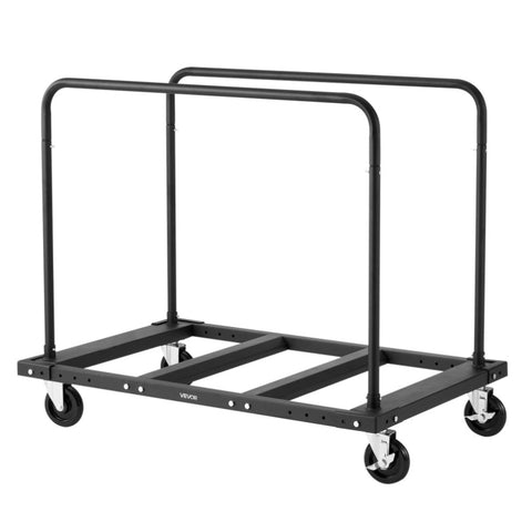 VEVOR Drywall Cart Dolly, 816 kg Load Capacity, Steel Panel Truck Cart with 12.5 mm Swivel Casters, V952-BLTCHJGSGSBKHDXOC001V0