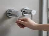 Bathroom Shower Bath Hot and Cold Mixer WATERMARK Certified in Chrome V63-847861