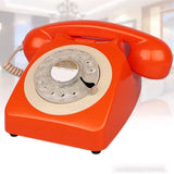 Wireless Bluetooth Desk Phone Style 2-orange V1221-WIRELESS-BLUETOOTH-DESK-PHONE-STYLE-2-ORANGE
