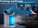 3-second cooling technology! 6-speed USB portable air conditioner humidifier - super silent 25 V1106-HEKT-001