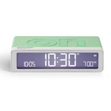 Lexon Flip Classic Reversible Alarm Clock PANTONE - Green V398-LD-LR157PT-M