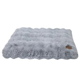 Comfortable Pet Bed with Removable Cover and Anti Skid Base V767-P-XD1836-2XL-GY