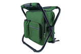 Portable Cooler Stool Multi-Function Folding Fishing Chair - Green V1308-DSZKI-898-1