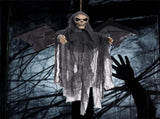Hanging Bat Ghost Mixed Voice Control Lightening Eyes Screaming Moving Trick or Treat Party Hanging V1294-YM0717-10122798