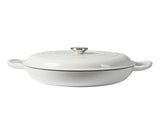 TOQUE 3.5L Enamel Dutch Oven Pan in White Colour KT0181-3.5L-WH_NZ