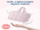 Large Capacity Hanging Travel Toiletry Bag with Jewelry Organizer, Multi-Layer Cosmetic Makeup V1341-ZY-GB47TP28-L-BEIGE
