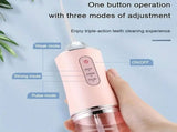 Portable Water Flosser Dental Irrigator, White, Compatible with Oral-B V1237-ZY-506-0042