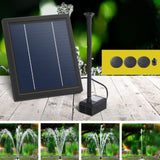 Gardeon Solar Pond Pump Submersible Water Fountain Kit 6.1FT FOUNT-POND-B-60