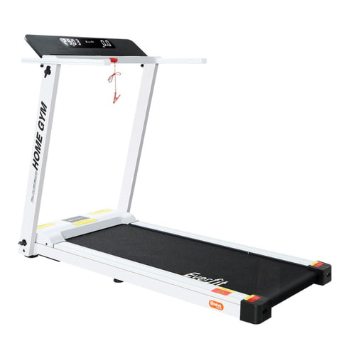 Everfit Treadmill Electric Home Gym Fitness Excercise Fully Foldable 450mm White TMILL-CHI-450-M610-WH