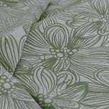 Ardor Avena Green Textured Floral Jacquard Quilt Cover Set King V442-INT-QUILTCS-AVENAJACQUARD-GREEN-KI