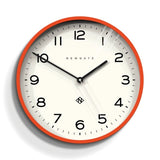 Newgate Number Three Echo Clock Silicone Orange V398-NGNUMTHR129PO