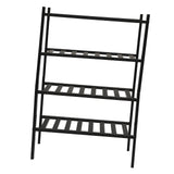 Bamboo Shoe Rack Stackable Shoe Shelf Storage Organizer for Closet Entryway Hallway Bathroom Living V1294-YM0703-3117230098011