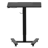 Levede Mobile Standing Desk Adjustable Height Table DH1074-BK-AU