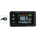 Electric Bike LCD Display Meter Dashboard Display Panel 24V 36V 48V 52V 60V for Electric Scooter V1369-AZ3-W-11982