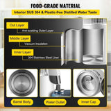 Water Distiller Purifier Pure Water Distiller Filters Water Distillation 4L Internal Stainless Steel V952-HR-1ZLSJ000000001V3