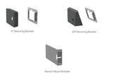 Yealink RoomPanel Mount Kits, Device Compatibility RoomPanel, 0&deg Mounting 20&deg Mounting V1202-V2-IPY-ROOMPANEL-MK