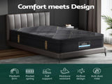 35cm Giselle Mattress Single Bed Bamboo Pocket Firm Foam MATTRESS-E-MIDNIGHT-35-S