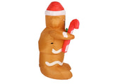1.5m Height Christmas Inflatables Gingerbread Man Candy Canes Blow Up Yard Decoration Snowman V1294-YM3115220106714-0421
