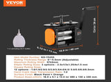 Rolling Mill, 2.24"/57 mm Jewelry Mill Machine, 1 2 Gear Ratio, 3-in-1 Multi-function V952-SHYYPJ3H157M2T9N9V0