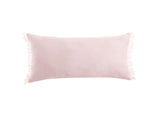 Vintage Design Homewares Blush French Linen Filled Cushion Oblong - 35cm x 55cm V442-HIN-CUSHION-FRENCHLINEN-BLUSH-RE