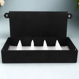 Black Sunglasses Case Compact Convenient Glasses Supply Container for Home Use V1370-AZ4-20918