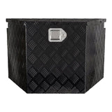 Trailer Tongue Box, Aluminum Alloy Diamond Plate Tongue Box Tool Chest, Heavy Duty Trailer Box V952-TCGJXLHJHS29XG563V0