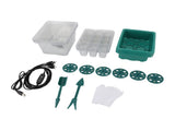 Plant Starter Kit Reusable Plant Germination Kit with Humidity Vented Dome Full Spectrum LED Grow V1294-YM0901-3111250039111