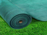 Instahut 30% Shade Cloth 1.83x10m Shadecloth Wide Heavy Duty Green SH-CL-183X100-80-R-GR