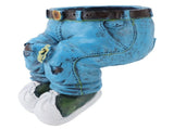 Pants Flower Pot Resin Stylish Look Versatile Decorative Flower Planting Pot Planter Garden Figurine V1294-YM0901-3111240060211