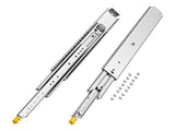 1 Pair 18-60 in Soft-Close Drawer Slides Ball Bearing Full Extension V952-ZXCTHG500B22LTASUV0