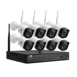 UL-tech 3MP Wireless CCTV 8CH 8 Square Camera CCTV-WF-HF230446-8C-8S