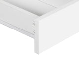 Levede Slim Bedside Table Nightstand Side Table Storage Bedroom Narrow Cabinet NI1084-WH-AU