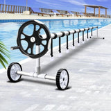 Aquabuddy Pool Cover Roller 5.5m Adjustable Swimming Pool Solar Blanket Reel PC-ROLLER-55
