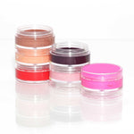 10x 3ml Lip Balm Containers Jars + Lids - Small Cosmetic Cream Sample Pot V238-SUPDZ-32865200504912