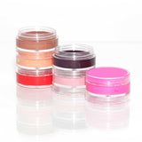 10x 3ml Lip Balm Containers Jars + Lids - Small Cosmetic Cream Sample Pot V238-SUPDZ-32865200504912