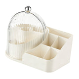 Makeup Brush Holder with Lid 360 Degree Rotating Cosmetic Organizer Desktop Box Skincare V1294-YM0901-3117250188311