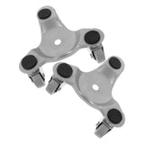 Furniture Moving Dolly, Flexible Wheels, Grey Carbon Steel, for Home V1369-AZ3-W-17323