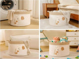 Diaper Caddy Organizer Basket, Woven Rope Storage Bin For Nursery Changing Table, Toy And Baby V1237-ZY-807-313