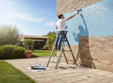5 Step Ladder Foldable Lightweight Aluminium with Anti-Slip Pedals V63-954091