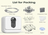 3-in-1 Baby Bottle Washer, Sterilizer & Dryer Combo in White V178-59341