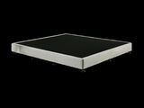 Palermo King Single Ensemble Bed Base Platinum Light Grey Linen Fabric V63-823231