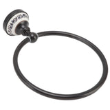 Towel Ring Bathroom Wall Mounted Stand Holder Rack Antique Brass Porcelain Accessories V1294-YM0626-3112220084811