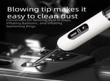 Black 2-in-1 Cordless Handheld Car Vacuum Cleaner and Air Blower Powerful Suction Brushless Motor V888-ELOSUNG40848