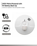 Lifesaver 240V Temperature Heat Alarm with 9V Battery Back Up V1202-V1-LIFLIFHA240