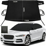 600D Snow Fropcs Windshield Cover 175x108cm windproof Fropcs Protection compatible with Cars SUVs V1188-MS-704-122