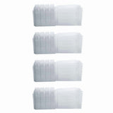Wax Melt Containers-8 Cavity Clear Empty Plastic Melt Molds-100 Packs Cubes Clamshells for Tarts V1192-AZ-W-22936