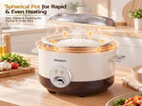 Devanti 3L Rice Cooker Small 6 Cup Multi Cooker with Steamer RC-A-3L-BG