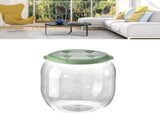 Toy Storage Stool Multipurpose Innovative Round Shape Transparent Storage Stool for Home Living Room V1294-YM0710-3117230244712