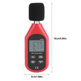 Mini Digital Sound Level Meter Noise Decibel Monitoring Tester Tool V1294-YM0901-JY01194